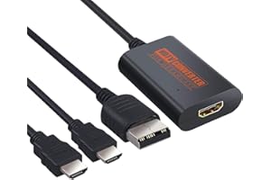 LiNKFOR Sega Dreamcast zu HDMI Konverter Adapter, HDMI Konverter für Sega Dreamcast mit 1.5m HD HDMI Adapterkabel für DC Consele VGA zu HDMI Konverter Unterstützt PAL NTSC für VGA Dreamcast Spiele