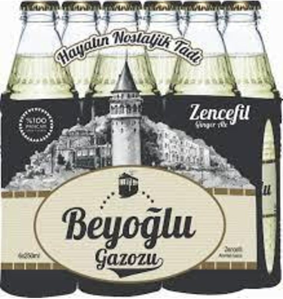 Beyoğlu Gazozu Beyoğlu Zencefil Gazoz 6 Adet