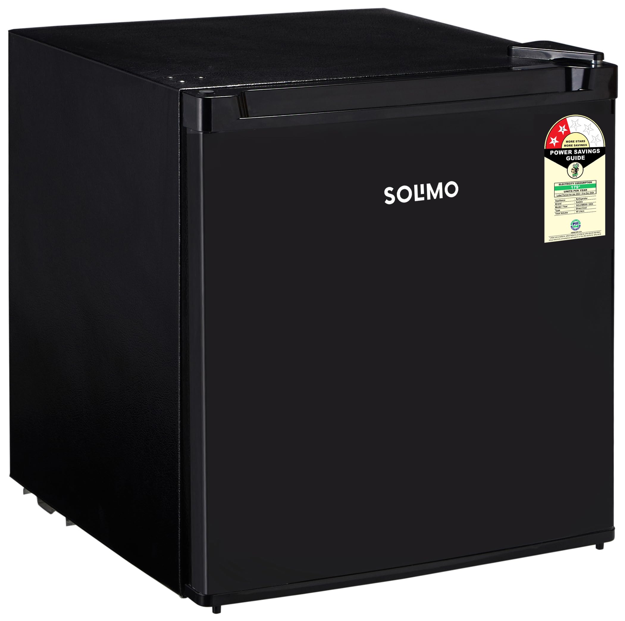 Solimo Mini Fridge Review: Compact Black 45L with Direct Cooling Tech for Home, Office, Dorm
