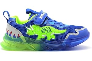 Bull Boys DNAL3397 AEH3 Triceratopo Blu Royal con luci e Gadget