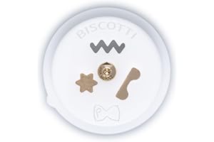 Pastidea - Filière de pâte compatible avec Philips Pastamaker Avance (Biscotti)