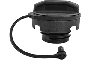 TOALUEA Tappo Serbatoio per A1 A2 A3 A4 A6 Golf Jetta, Tappi Serbatoio Carburante con Cinturino di Fissaggio Non Bloccabile, Tappo Benzina Carburante Sostituzione per 1J0201550A