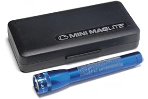 MAGLITE Mini Maglite Light Bulb 2AA Flashlight Blue Presentation Box