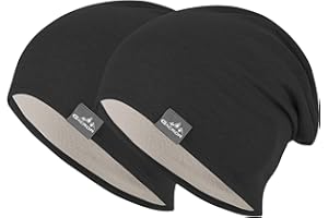 GXCROR Czapka męska, czapka zimowa, damska czapka zimowa, lekka, cienka czapka, kaptur, chemia, czapka zimowa, czapka beanie na wiosnę, jesień i zimę