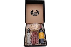 IL SALUMIERE DAL 1978 Caja gastronómica perfecta para Navidad 2022 "Nispero" Il Salumiere 1978, regalo con productos típicos italianos, cesta regalo gourmet perfecta para Navidad o cualquier otra ocasión