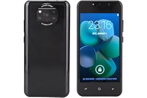 ciciglow 5 Zoll Smartphone, entsperrtes Smartphone, günstiges 3G Handy, 512 MB + 4 GB, Gesichtserkennung, 8 MP + 5 MP-Kamera, Dual SIM, 2200 mAh Akku