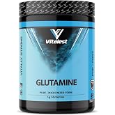 Vitalest Glutamine Toz 300 gr | Kas Onarımı, Spor Sonrası Destek, Mikronize Glutamin Amino Asit Takviyesi