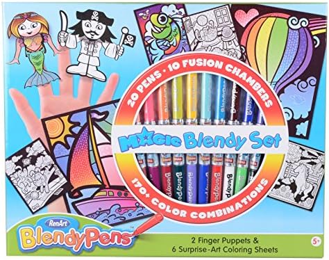 Childrens Blendy Pens Magic Set Creative Colouring Set Includes 20 Pens Ages 5+