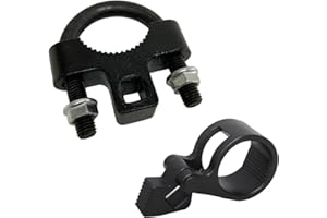 HAPPOW Inner Tie Rod Removal Tool, 3/8 Inch Low Profile Universal Tie Rod Wrench for Removal and Installation, Tie Rod End Tool Kit with 1/2" Drive Steering Wheel Rod Wrench