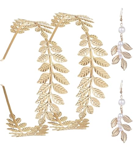 Corona Halo Dea Con Stelle E Luna | Fascia Per Capelli Oro Con Cristalli | Copricapo Per Matrimonio E Festa - 3