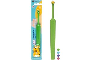 TePe Interspace Soft Vinkelborste, 1-pack + 12st borsttippar, Olika Färger