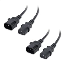 Cavo Prolunga Alimentazione 3m - C13/C14 Per PC, UPS, Dispositivi Elettronici