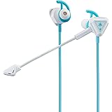 Turtle Beach Battle Buds Cuffie da gioco in-ear per cellulari, Nintendo Switch, Xbox One, PS4 - bianco/ottanio - - Nintendo S