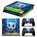 Price comparison product image Funky Planet Playstation 4 Pro PS4 Slim PS4 Original Skin Stickers PVC for Console & Pads- Re-design your PS4, Ps4 or Ps4 Pro (football stadium, Original)
