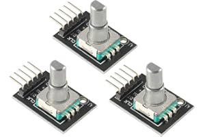 HiLetgo 3pcs Rotary Incremental Encoder Module 360 Degrees Rotary Encoder Module for Arduino Raspberry Pi