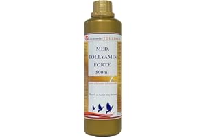 VET Schroeder + Tollisan – Med. Tollyamin Forte 500 ml | Hochdosierte Aminosäuren, Elektrolyte und B-Vitamine für die optimale Versorgung Ihrer Tauben