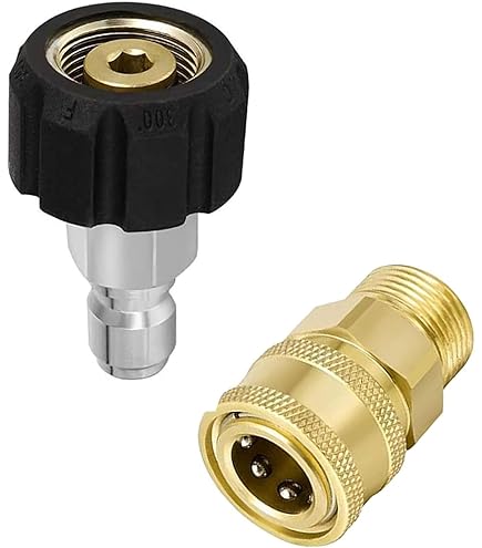 Adattatore M22 Pistola Lavatrice Alta Pressione Tubo Conversione Rapida