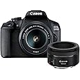 Canon EOS 2000D 18 55 IS + EF50MM 1.8 STM