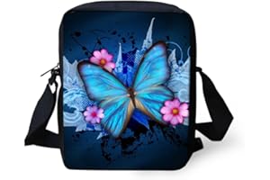 Binienty Kinder Messenger Bag Kleine Crossbody Schulter Handtaschen für Reise Schule Wandern