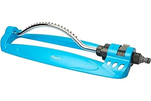 Flopro 70300136 Cascade Oscillating Garden Sprinkler, 143 m2,Blue