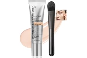 MIKLOVEN Temporary Eye Tightener Cream - Instant Eye Bag Tightening Cream with Brush, Wrinkle-Reducing for Under Bags & Fine Lines, Quick Face Firming Smoothing, 20ml