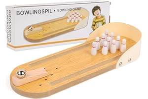 JOZMMZEOOA Mini Bowling Spiel Dekompressionsspielzeug, Kegelspiel für Kinder Bowling Table Mini Desktop Bowling Mitgebsel Tischflipper,für Erwachsene im Büro Partys Oder als Spielzeug Kinderzimmer