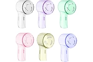 Funngy Set di 6 Custodie per Spazzolino da Denti, Copri Testina Spazzolino Copri spazzolino Compatibile Copri Testine Coprispazzolino Antipolvere più Conveniente per Viaggiare e Igiene Orale