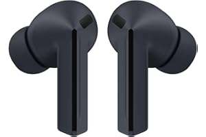 Samsung Galaxy Buds3 FE (2025, CAD-Version & Garantie) – Schwarz, Bluetooth-Ohrhörer mit KI-Echtzeit-Live-Übersetzung, automatisches Pairing und Umschalten, Schweiß- und Wasserbeständigkeit, Find My