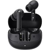 QCY Buds Anc HT15 Bluetooth Headset - 45 dB. ANC - 6 Microphones ENC - Dual Device Noise Canceling iPX4 Black