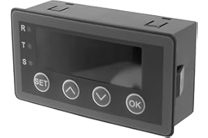 Happysnow Display digitale 0-10 V 0-20 MA 2-10 V 4-20 MA ingresso analogico, tabella di visualizzazione, testa digitale con versione RS485