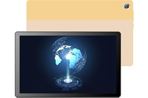 Pazhonz Tablet, tablet da 10,4 pollici, tablet Android 11, 2+32 GB, quad core, batteria da 5000 mAh, tablet HD 1332x800 (gold)