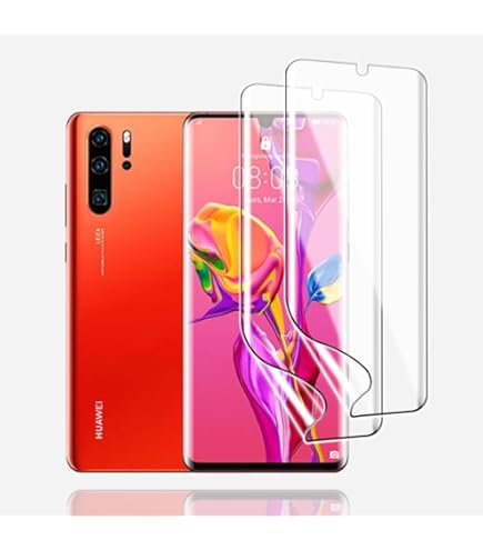 Stejnhge Pellicola In Idrogel Protettiva Per Huawei P30 Pro 2019 / P30 Pro New Edition 2020 (6.47"), [2 Pezzi] Trasparente Morbido TPU Protezioni Per Lo Schermo (Non Vetro Temperato - Foto 2