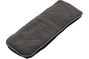 LUKLOY Lot de 2 inserts en microfibre de bambou pour adultes - Lavables et réutilisables