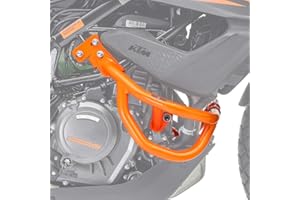MOTO GUARD Paramotore compatibile con KTM 390 Adventure 20-22 Motoguard Protezione motore arancione
