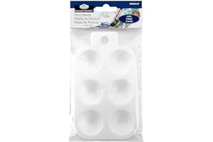 Royal & Langnickel R6WELLP - Paleta rectangular de pinturas, de plástico