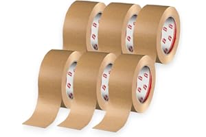 Dpm tapes - Ekologiczna taśma papierowa, odporna na starzenie, możliwość drukowania, przeprowadzki, paczki, majsterkowania, cicha i silna przyczepność (6)