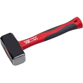 Meister 2203660 - Small Mallet | Comfortable Fiberglass Handle - Polished Tracks - Demolition Hammer - Mallet - Hammer - Matc
