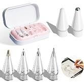 Replacement Tips for XYOFUN Apple Pencil Pro, iPencil Bits Accessories, Raised Stylus Pencil Bits with Carrying Case, App