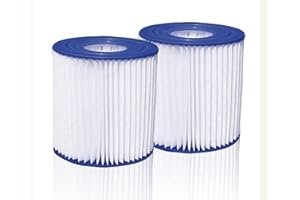 Summer Waves 10x Pool Papierfilter Filter Kartuschen Kartuschenfilter Typ D