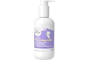 ‎BEE NATURE Bee Nature - Baby Shampoo und Duschgel - Bio-Honig - Lindert Hautausschlag - Reinigt und Spendet Feuchtigkeit - Tränenfrei - Geeignet für Neugeborene mit Trockener, Empfindlicher Haut - 200ml