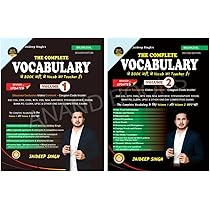 Buy Jaideep Sir Vocabulary Book Vol 1 + Jaideep Sir Vocabulary