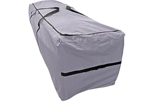 Kingsbridge Garden Furniture Cushion Storage Bag, 600D Fabric, Double Stitching, Heavy Duty, Moisture Resistant LxWxH 200cm x 70cm x 75cm (use indoors/sheltered areas)