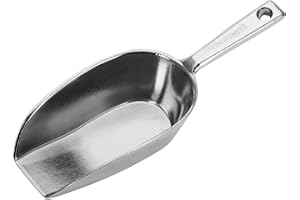 Westmark Paletta per pesare/riempire, Capacità: 410 ml (ca. 335 g di farina), Alluminio, Hygia, Argento, 91612291