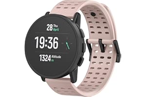 U-LIMVE Pasek do zegarka Suunto 9 Peak Pro 9 Peak / 5 Peak/Race/Vertical, 22 mm silikonowy pasek zastępczy QuickFit do Garmin Venu 3, Venu 2, Vivoactive 4, Forerunner 265, Forerunner 255