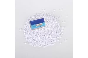 YEYKZART #5200 Diamantmalerei-Ersatzperlen, quadratische Diamanten für Diamantkunst, fehlende Bohrer, 3500 Stück