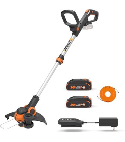 WORX GT Revolution 20V 3-in-1 String Trimmer – Grass Trimmer, Edger & Mini-Mower, 12-Inch Cutting Width