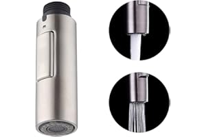 KES Soffione Estraibile Rubinetto Cucina Doccetta Estraibile Ricambio Doccetta Lavello Cucina Acciaio Inox SUS 304 Spazzolato, PFS200-2