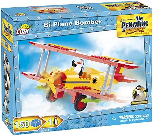 The Penguins /26150/ Plane, 150 building bricks by Cobi