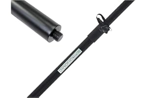 Pronomic Distanzstange M20 Stahl (zur Montage von Topteilen auf Subwoofer, Schraub-Version mit M20-Gewinde, Höhenverstellbar von 75-135 cm, max. Belastbarkeit: 40 kg)