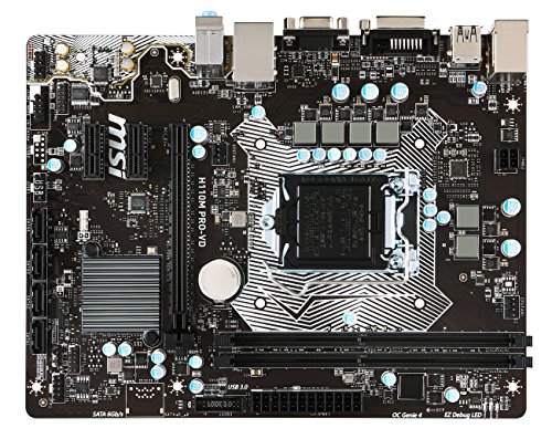 gecCOM Office-PC / COMPUTER | Intel Core i5-7400 4×3,0GHz | 8GB DDR4 PC2133 | 128GB SSD+1000GB HDD | MSI H110 Mainboard | Intel HD Grafik 630 | 5.1 Sound | GbitLAN | DVD-RW | Win10 Pro - 2